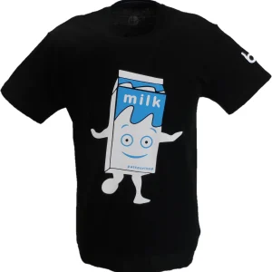 Mens Black Official Blur Milky T Shirt