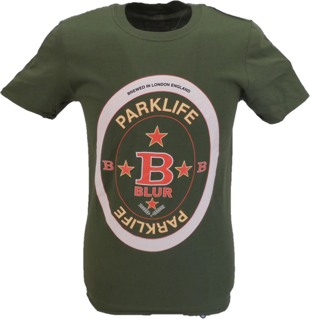Mens Official Blur Parklife T Shirt