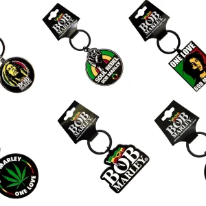 The Classic Bob Marley Metal Key Rings