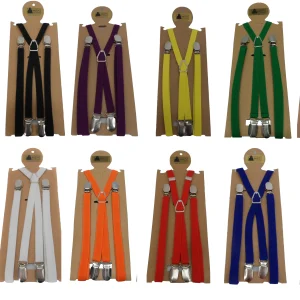 Mazeys Classic X Back 1/2 Inch Mod Skinhead Fully Adjustable Braces