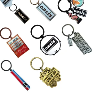 The Classic Oasis Metal Key Rings