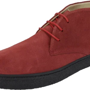 Delicious Junction Mens Port Red Bullitt 2 Suede Desert Boot