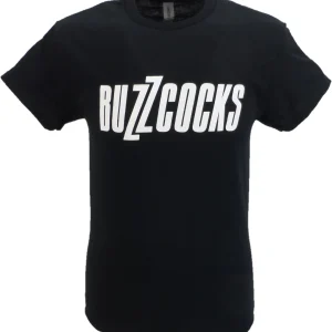 Mens Black Official Buzzcocks Logo T Shirt