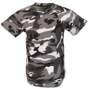 Mens Camouflage Urban T shirts