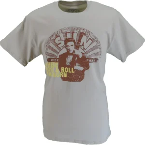 Mens Official Sun Records Elvis Where R&R Was Born T Shirt