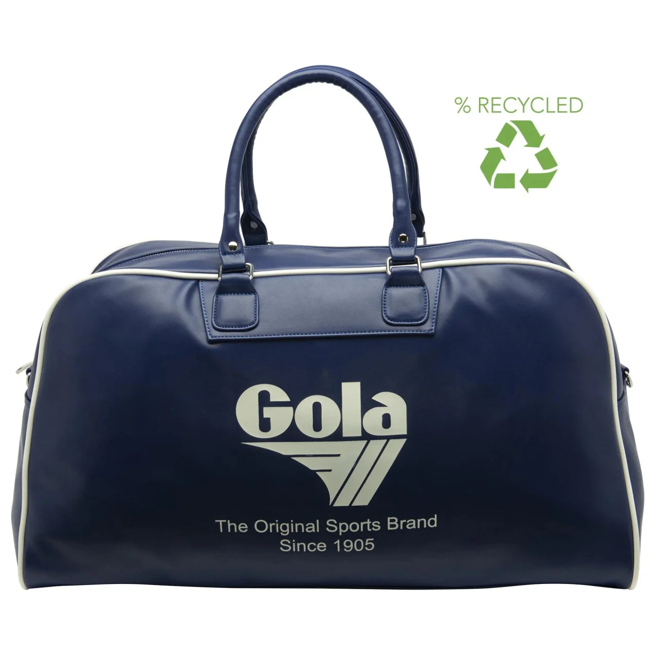 Gola Classic Retro Reynolds Navy White Holdall Bag - Imagen 4