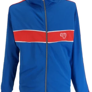 Gola Mens Blue Logo Tricot Zip Through Track Jacket