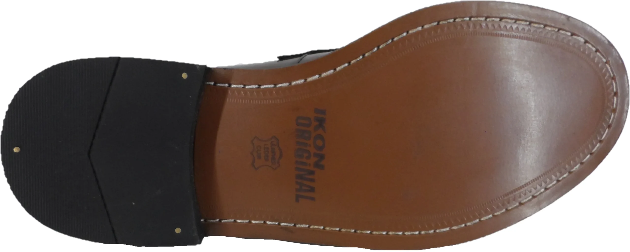 Ikon Original Oxblood Lane Penny Retro,Ska,Northern Soul Loafers - Imagen 7