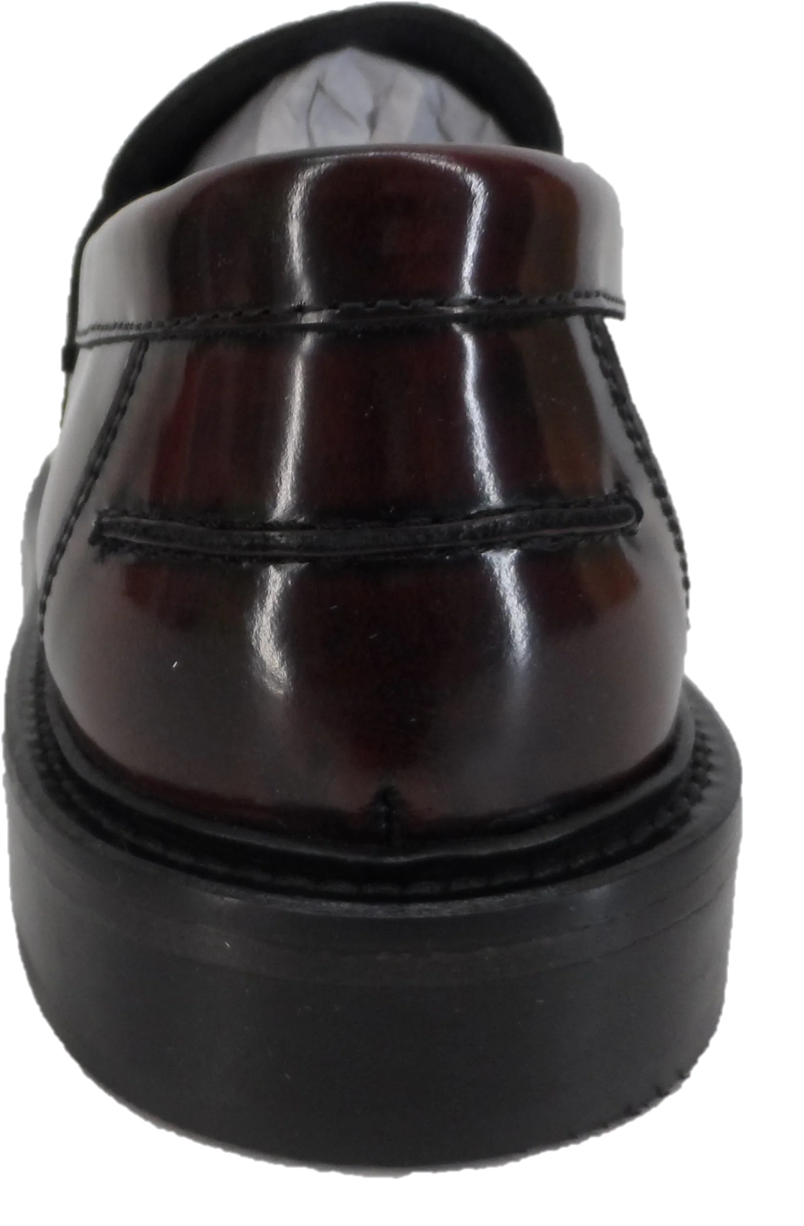 Ikon Original Oxblood Lane Penny Retro,Ska,Northern Soul Loafers - Imagen 4