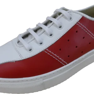 Ikon Original Mens Red, White & Blue The Seeker Bowling Trainers