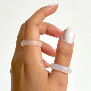 Anillo Cuarzo-Blanco