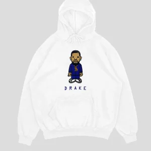 Mini Drake- Hoodie - blanco