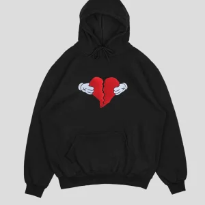 Corazon partido - Hoodie