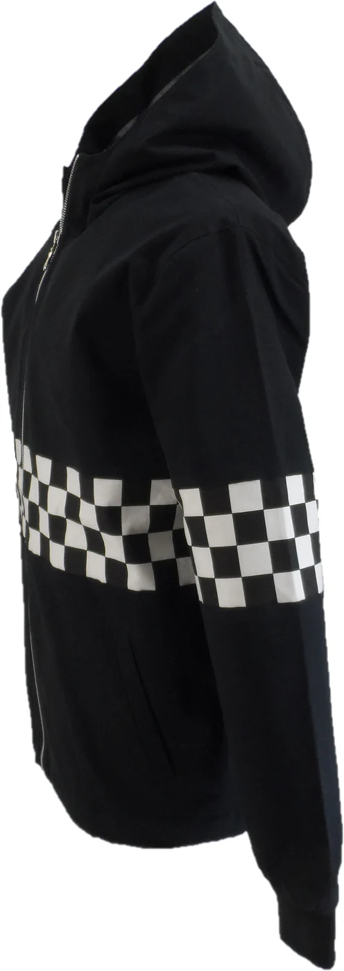 Real Hoxton Mens Black James Coat - Imagen 3