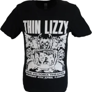 Mens Thin Lizzy Jail Break Flyer Officially Licensed T Shirts
