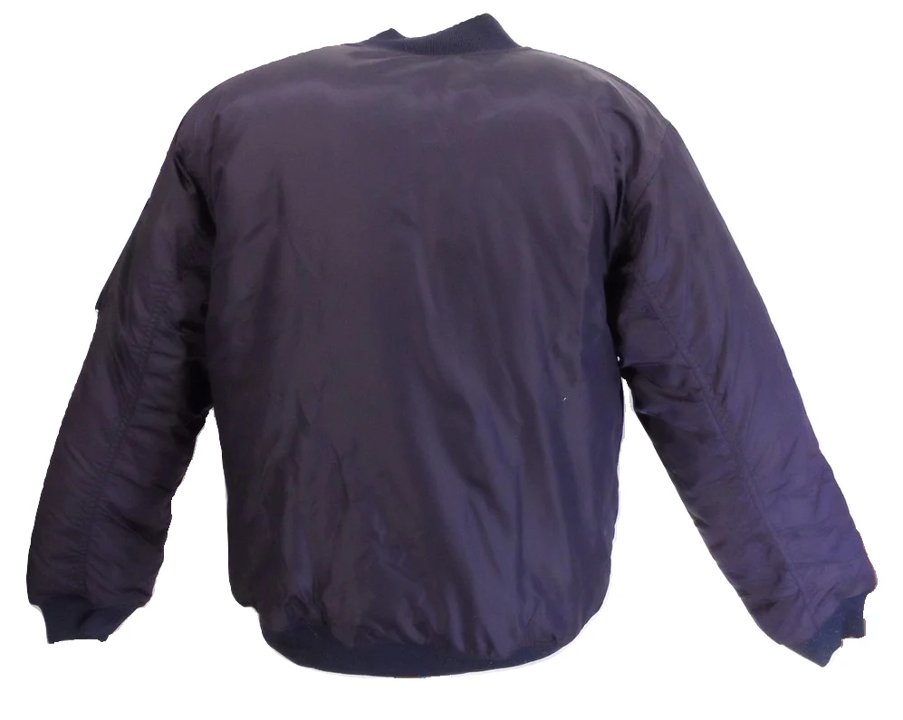 Relco MA-1 Navy Blue Flight Pilot Bomber Jackets - Imagen 3