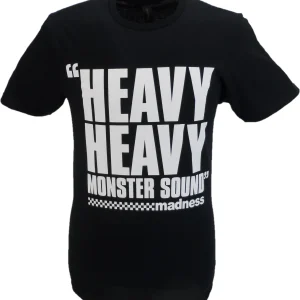 Mens Black Official Madness Heavy Heavy Monster Sound T Shirt