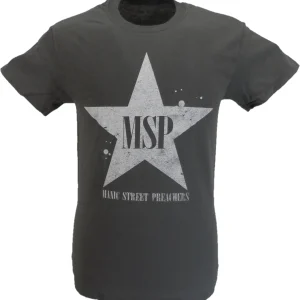 Mens Official Licensed Manic Street Preachers Star T Shirt