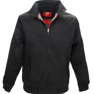 Merc Ladies Classic Black Harrington Jackets