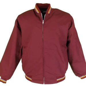 Relco Mens Burgundy Monkey Jackets