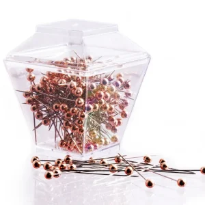 Alfileres Rose Gold 0,6 x 38 mm 150 un.