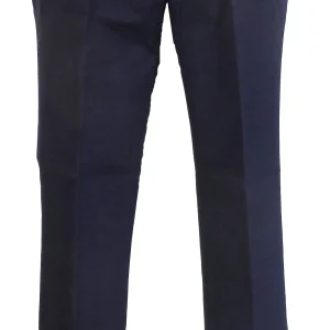 Relco Mens Navy 60S 70S Retro Mod Sta Prest Trousers
