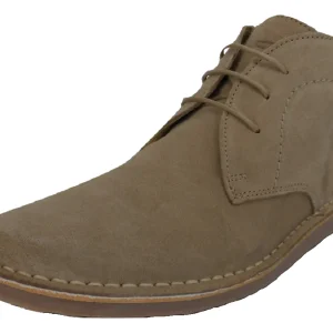 Ikon Original Beige/Stone Nomad 70s Mod Style Real Suede Desert Boots