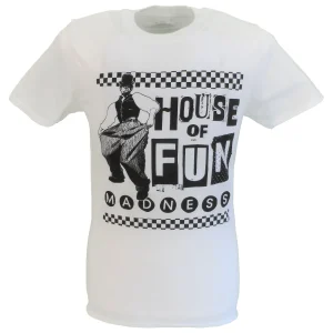 Mens White Official Madness House of Fun T Shirt