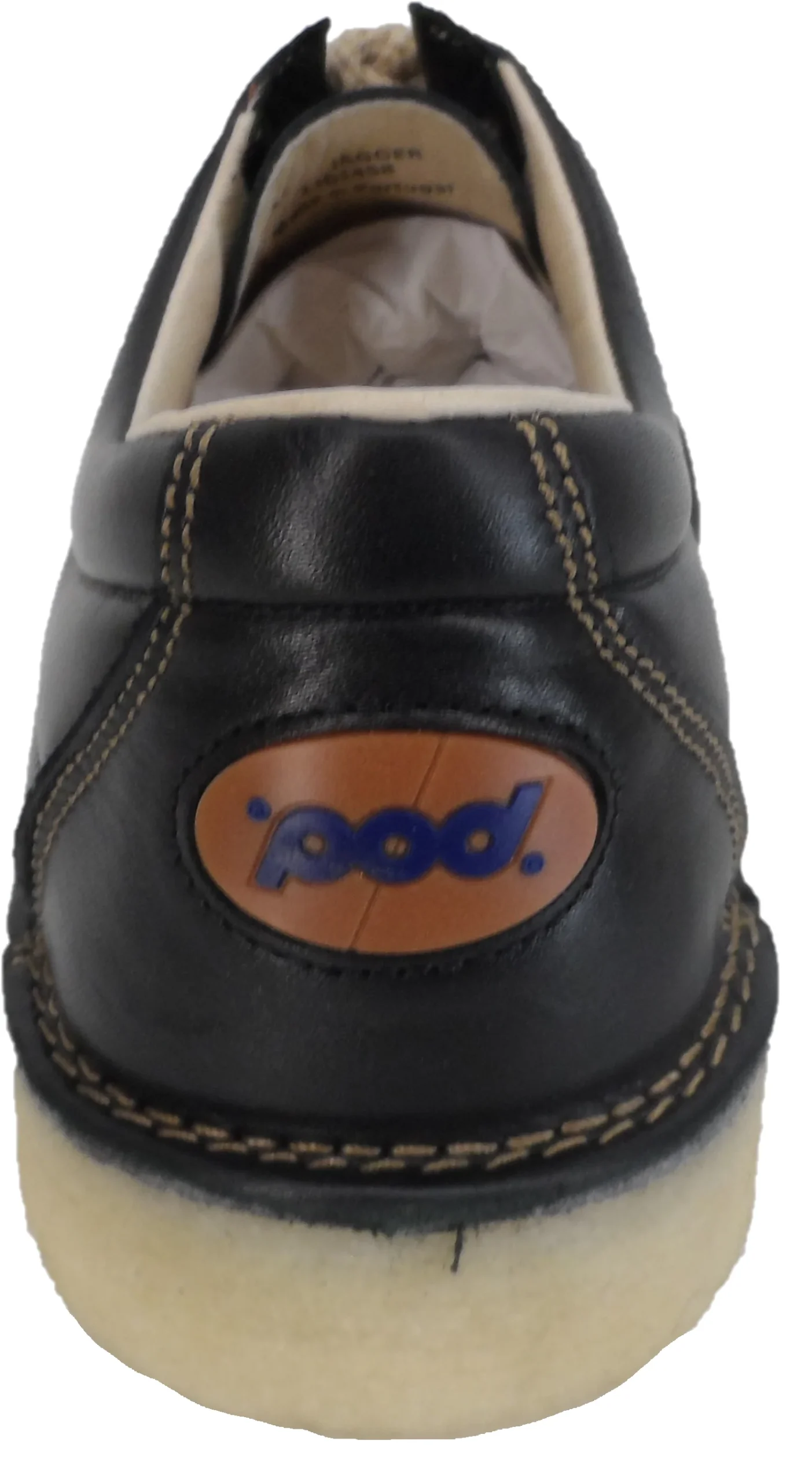 Pod Original Black Jagger Retro Mod Leather Shoes - Imagen 4