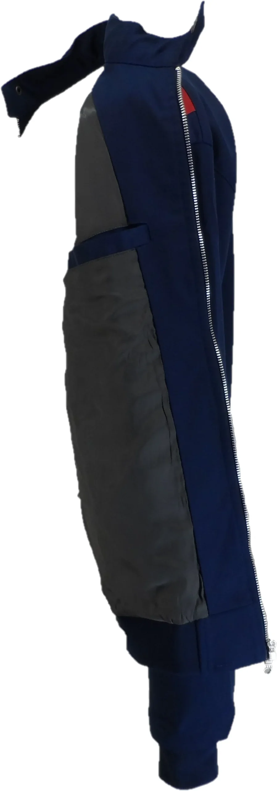 Real Hoxton Mens Dark Blue Rally Jacket - Imagen 3