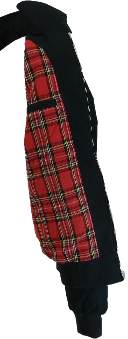 Relco Mens Dark Green Harrington Jacket - Imagen 3