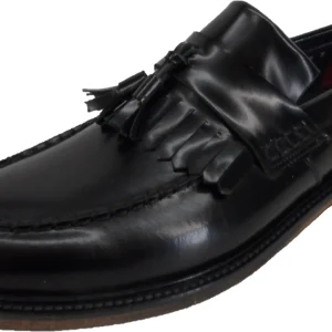 Delicious Junction Black Rudeboy Mod SKA Loafers Shoes