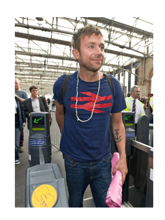 Ska & Soul 'Rail' Albarn Retro T Shirt - Imagen 3