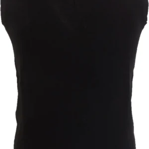 Relco Black Classic Retro Tank Tops