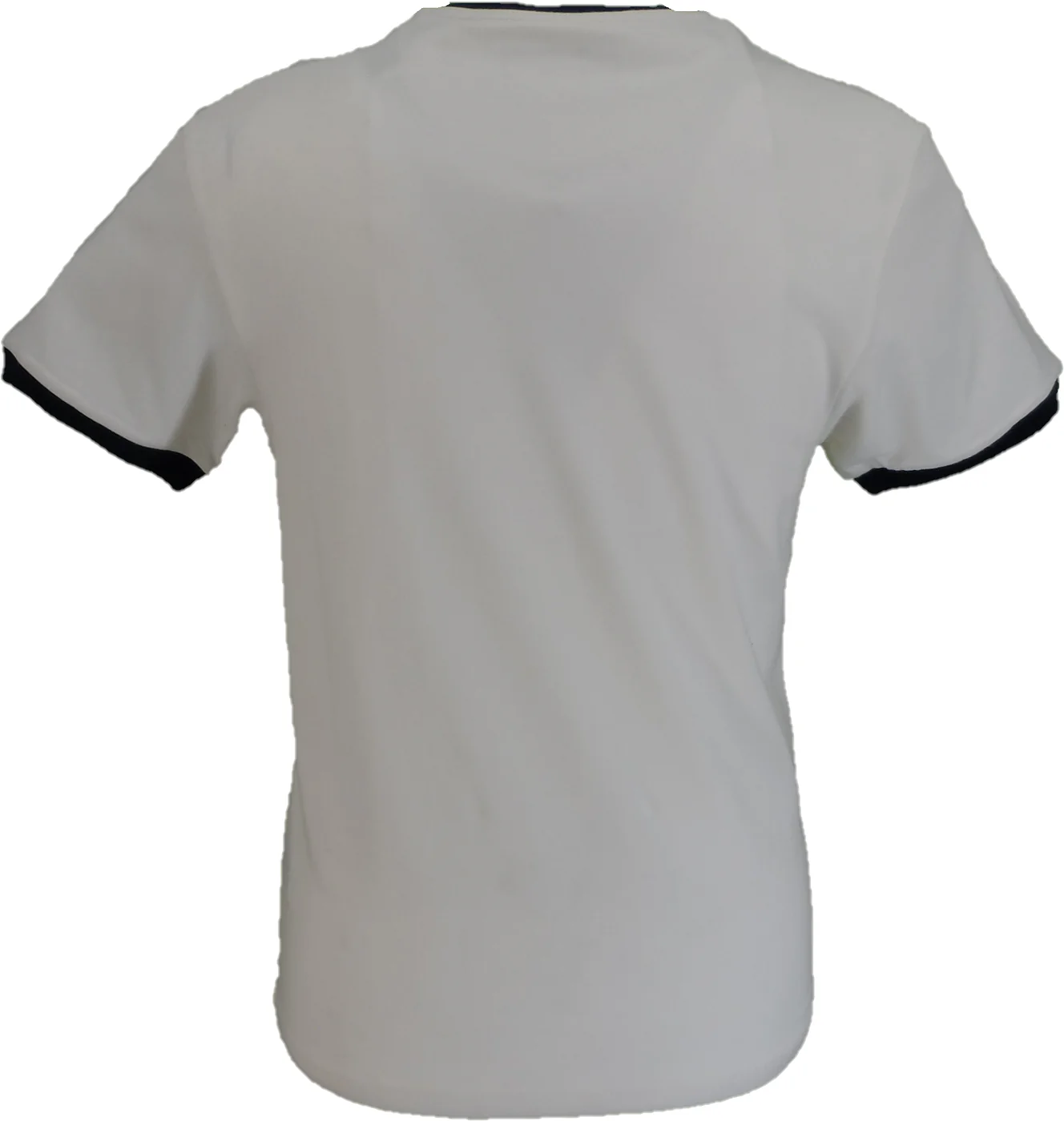 Trojan Mens Ecru Flag Helmet logo T-Shirt - Imagen 3