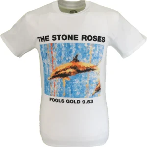 Mens Official Licensed The Stone Roses Fools Gold Shirt