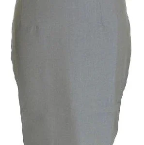 Relco Ladies Retro Mod Green & Gold Tonic Pencil Skirt