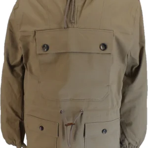 Trojan Mens Camel Brown Overhead Scooter Jacket