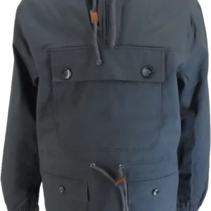 Trojan Mens Charcoal Grey Overhead Scooter Jacket