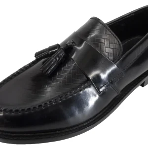 Ikon Original Weaver Black Retro, Tassel Loafers