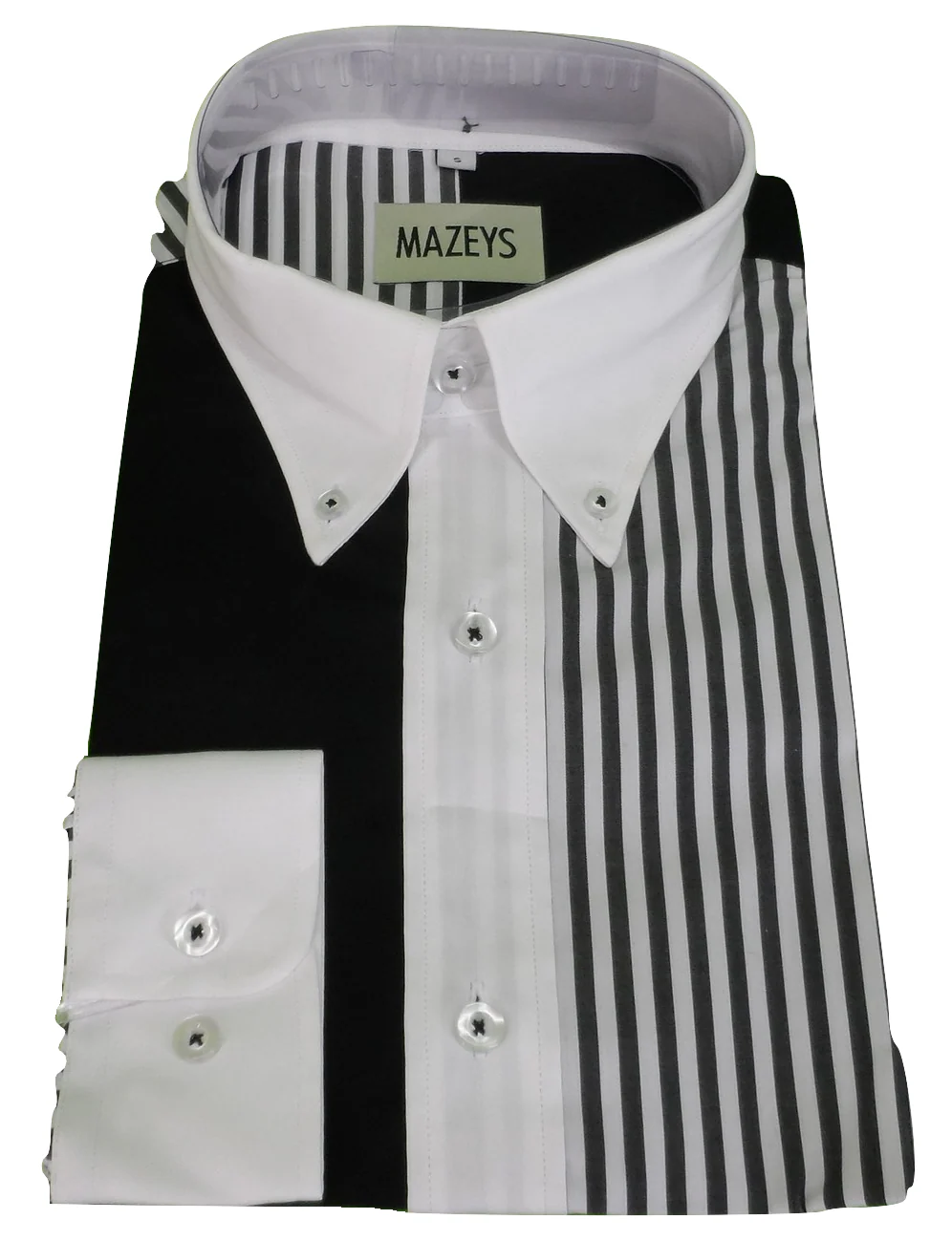 Mens The Who Retro Black and White Mod 100% Cotton Shirts - Imagen 3