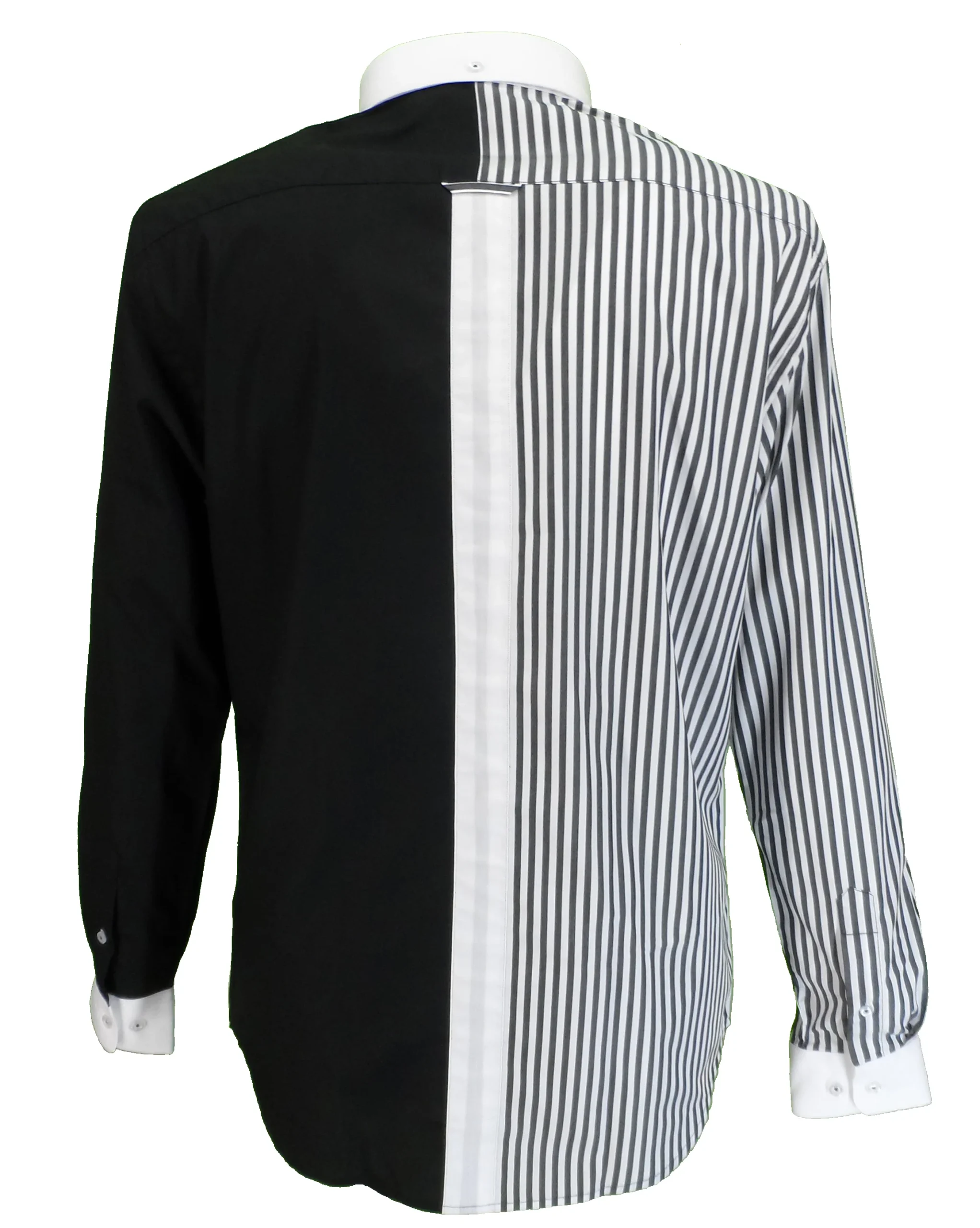 Mens The Who Retro Black and White Mod 100% Cotton Shirts - Imagen 4